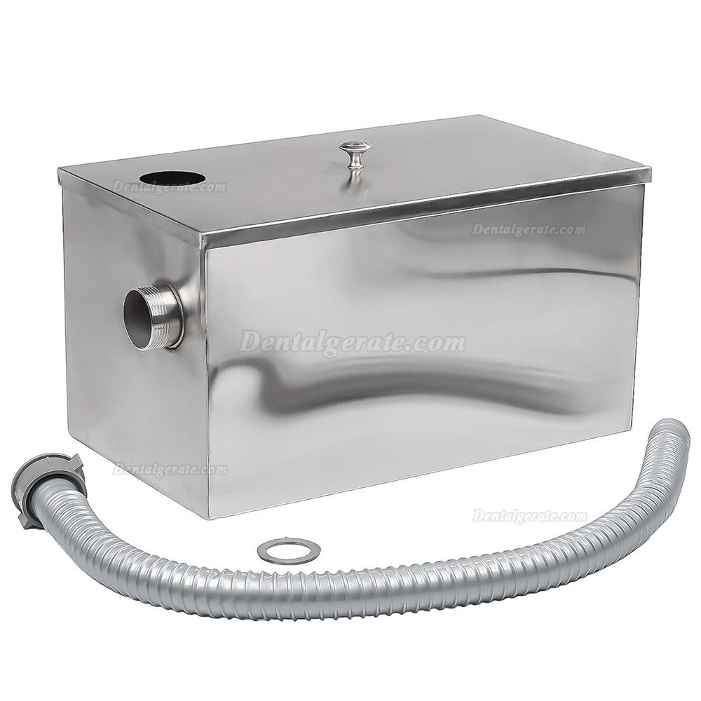 Dental Gipsabscheider / Sedimentationsbeh&auml;lter aus Edelstahl mit 5-stufiger Filtration